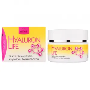 Bione Cosmetics Hyaluron Life nočný pleťový krém s kyselinou hyalurónovou 51 ml