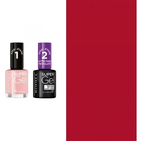 Rimmel London Super Gel By Kate Lak na nechty 12 ml 021 New Romantic