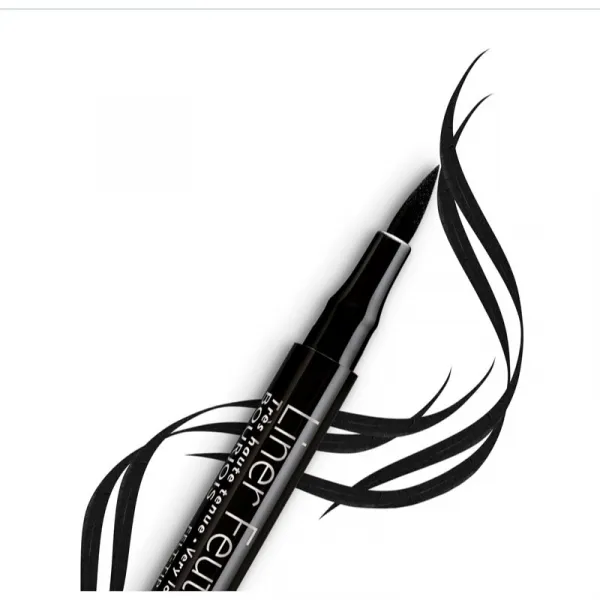 Bourjois Liner Feutre dlhotrvajúci očné linky vo fixe 24h odtieň Ultra Black 0.8 ml