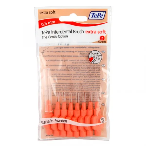 TePe Extra Soft medzizubné kefky 0,5 mm 8 ks