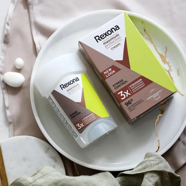 Rexona Maximum Protection Antiperspirant krémový antiperspirant 48h Stress Control 45 ml
