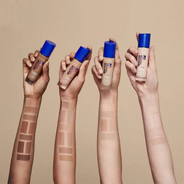 Rimmel Match Perfection tekutý make-up SPF 20 odtieň 010 Ligh Porcelain 30 ml