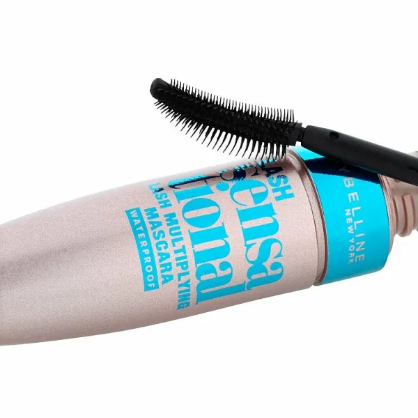 MAYBELLINE NEW YORK Lash Sensational vodeodolná riasenka pre predĺženie, natočenie a objem odtieň Black 9.4 ml