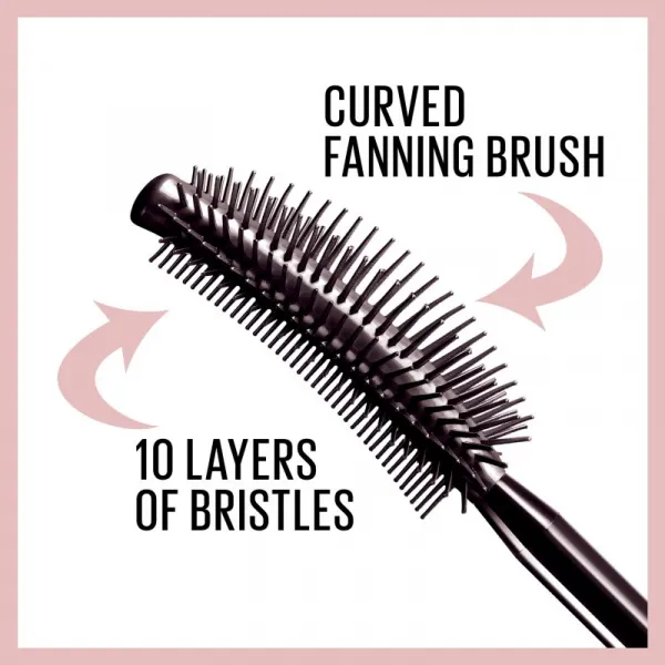 MAYBELLINE NEW YORK Lash Sensational vodeodolná riasenka pre predĺženie, natočenie a objem odtieň Black 9.4 ml