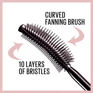 MAYBELLINE NEW YORK Lash Sensational vodeodolná riasenka pre predĺženie, natočenie a objem odtieň Black 9.4 ml