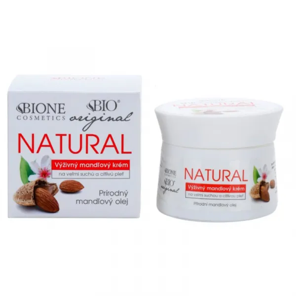 Bione Cosmetics Almonds extra výživný krém pre veľmi suchú a citlivú pleť 51 ml