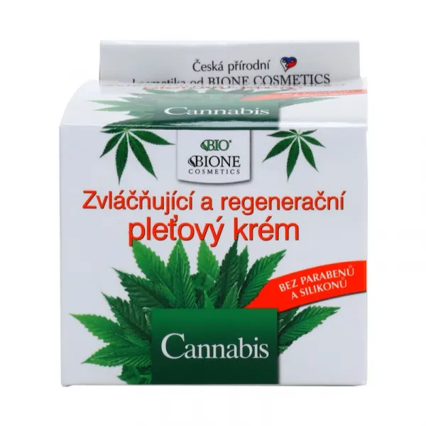 Bione Cosmetics Cannabis regeneračný pleťový krém 51 ml