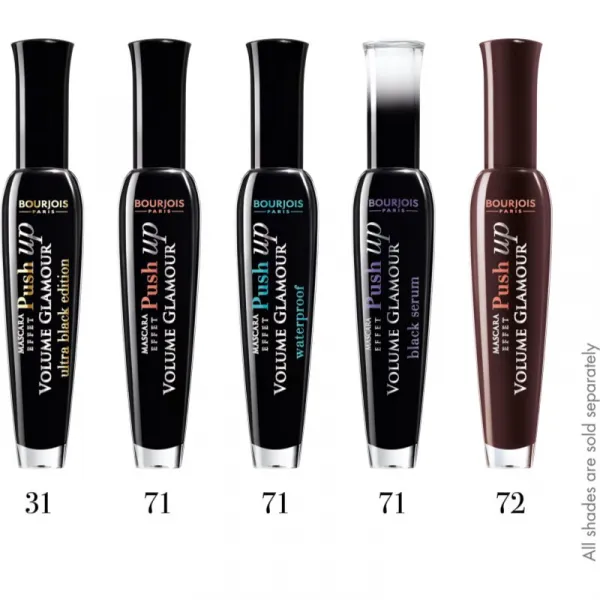 Bourjois Volume Glamour riasenka pre objem a natočenie rias odtieň 71 Wonder Black 7 ml