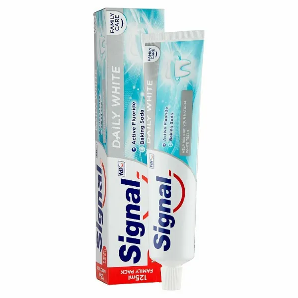 Signal Daily White zubná pasta s bieliacim účinkom 125 ml