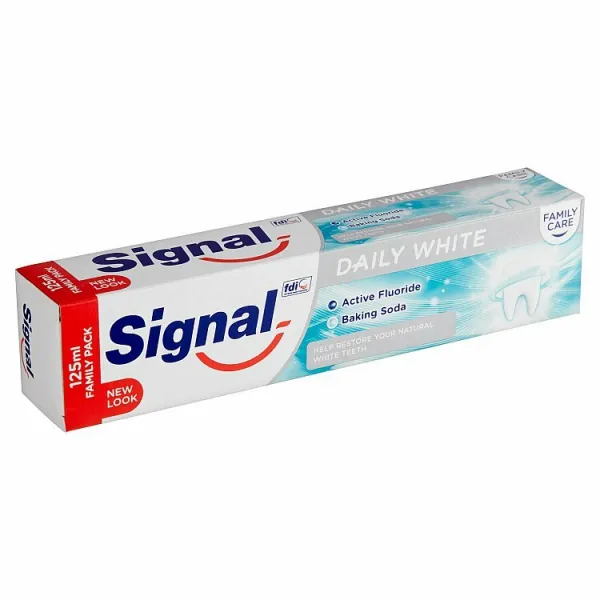 Signal Daily White zubná pasta s bieliacim účinkom 125 ml