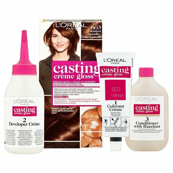 L'Oréal Paris Casting Crème Gloss Čokoládová karamelka 603