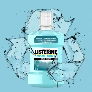 Listerine Cool Mint Mild Taste ústna voda 1 l