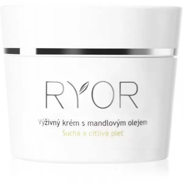 RYOR Dry And Sensitive Naturtal Oils výživný krém s mandľovým olejom 50 ml