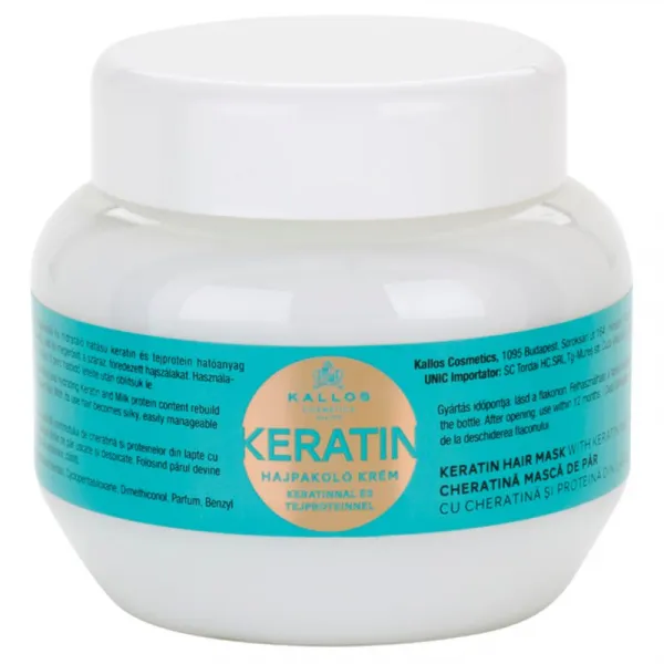 Kallos KJMN Professional Keratin maska na vlasy s keratínom 275 ml