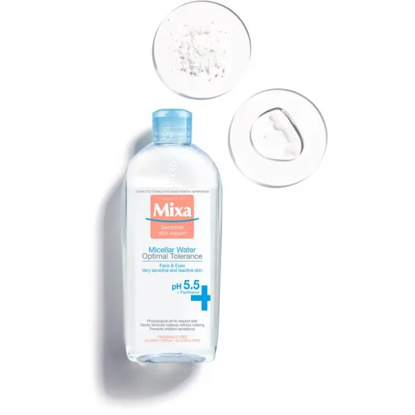 MIXA Optimal Tolerance micelárna voda na upokojenie pleti 400 ml