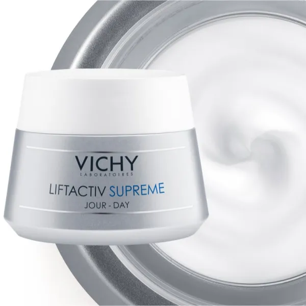 Vichy LIFTACTIV Supreme Korekčný spevňujúci denný krém na normálnu a zmiešanú pleť 50 ml