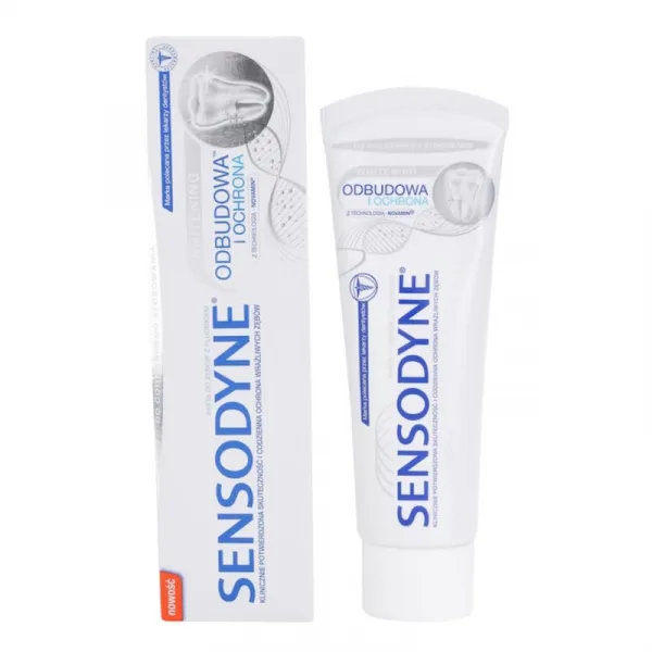 Sensodyne Repair & Protect Whitening bieliaca zubná pasta pre citlivé zuby 75 ml