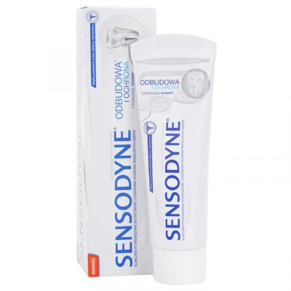 Sensodyne Repair & Protect Whitening bieliaca zubná pasta pre citlivé zuby 75 ml