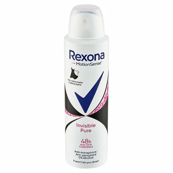 Rexona Invisible Pure antiperspirant v spreji 150 ml