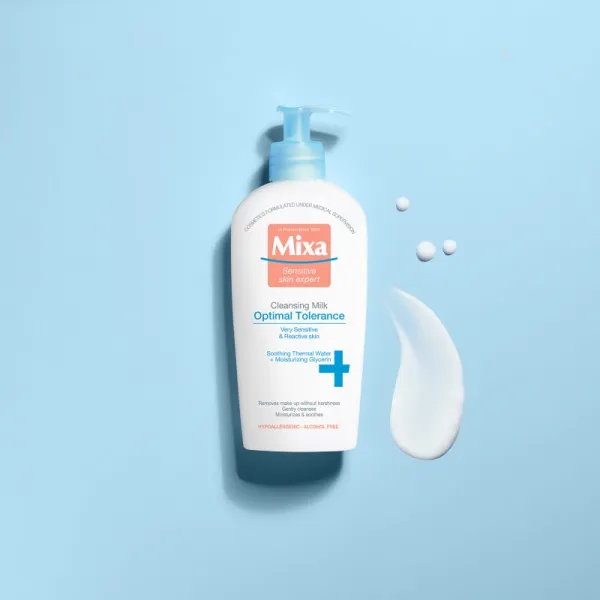 MIXA Optimal Tolerance odličovacie mlieko 200 ml