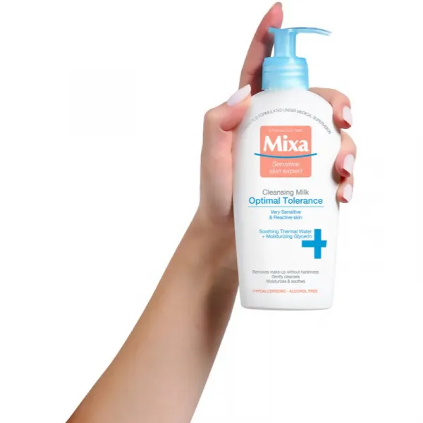 MIXA Optimal Tolerance odličovacie mlieko 200 ml