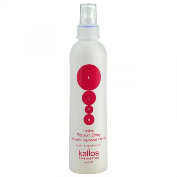 Kallos KJMN Professional Flat Iron Spray ochranný sprej pre tepelnú úpravu vlasov 200 ml