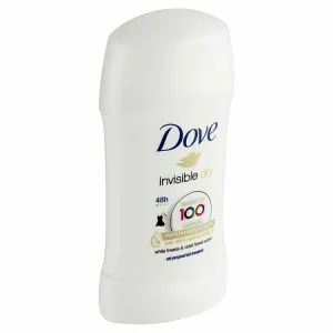 Dove Invisible Dry Antiperspirant tuhý antiperspirant proti bielym škvrnám 48h 40 ml