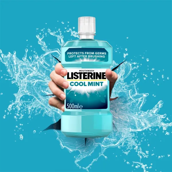 Listerine Cool Mint ústna voda 500 ml