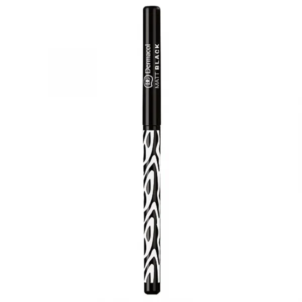 Dermacol Black Sensation Matt Black ceruzka na oči black 0.35 g