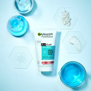 Garnier Pure čistiaci peeling 3 v 1 150 ml