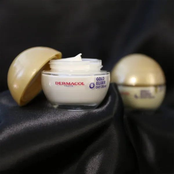 Dermacol Gold Elixir Denný pleťový krém 50 ml