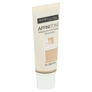 MAYBELLINE NEW YORK Affinitone hydratačný make-up odtieň 24 Golden Beige 30 ml