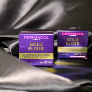 Dermacol Gold Elixir Denný pleťový krém 50 ml