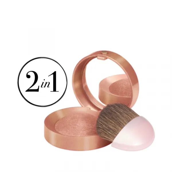 Bourjois Little Round Pot Blush lícenka odtieň 03 Brun Cuivre 2,5 g