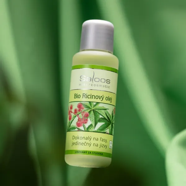 Saloos Cold Pressed Oils Bio Castor ricínový olej na tvár a telo 50 ml