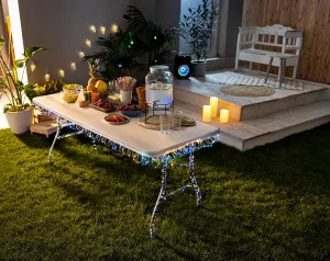 LED svetelná reťaz Pastel, 10 m, 100 LED