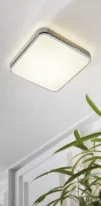 MANILVA 1 koupelnové stropní LED svítidlo 290x290mm, 16W, IP44, 230V 96229