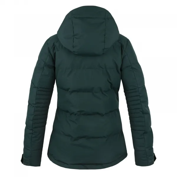 Husky  Norel L dark green, M Dámska plnená zimná bunda