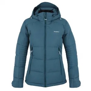 Husky  Norel L dark green, M Dámska plnená zimná bunda