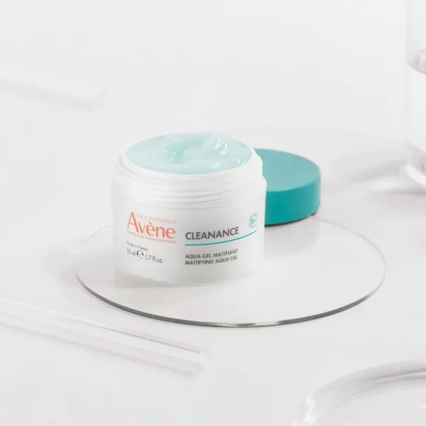 Avène Cleanance Mattifying Aqua-Gel zmatňujúci a hydratačný gélový krém pre mastnú a zmiešanú pleť 50 ml