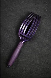 Olivia Garden Fingerbrush Midnight Desert plochá kefa odstín Amethyst 27 cm