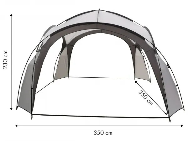 Stan pre záhradné podujatie v pavilóne na piknik + taška