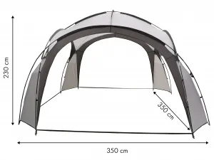 Stan pre záhradné podujatie v pavilóne na piknik + taška