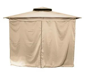 Záhradný altánok Outsunny s moskytiérou 3x3m BEIGE