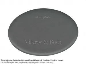 VILLEROY & BOCH VILLEROY & BOCH - Keramický drez Subway 50 SU Graphit podstavný 440 x 440 bez excentra 332501i4