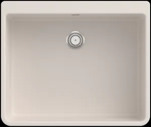 VILLEROY & BOCH VILLEROY & BOCH - Keramický drez Farmhouse 60 X (= Spülstein 60 X) Cream modulový 595 x 500 x 200 bez excentra 636001KR