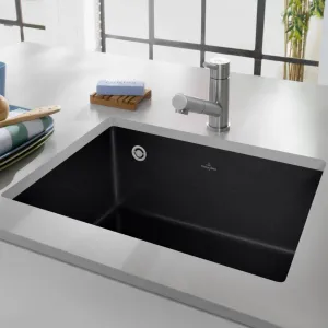 VILLEROY & BOCH VILLEROY & BOCH - Keramický drez Subway 60 SU chromit podstavný 545 x 440 bez excentra 331001J0