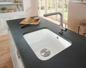 VILLEROY & BOCH VILLEROY & BOCH - Keramický drez Cisterna 60C chromit podstavný 550 x 440 bez excentra 670601J0