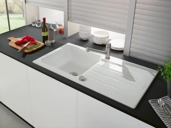 VILLEROY & BOCH VILLEROY & BOCH - Keramický drez Villeroy & Boch Architectura 60, 336001KG, Snow White 336001KG