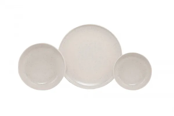 ASIR Porcelánová jedálenská súprava (18 ks) krémová